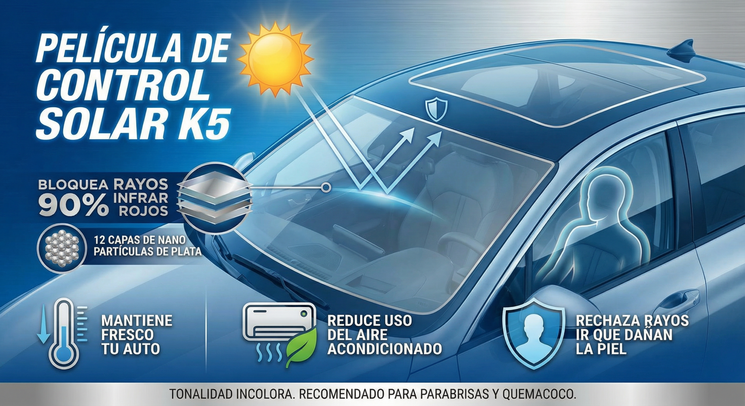 Película de control solar K5 - Imagen 5