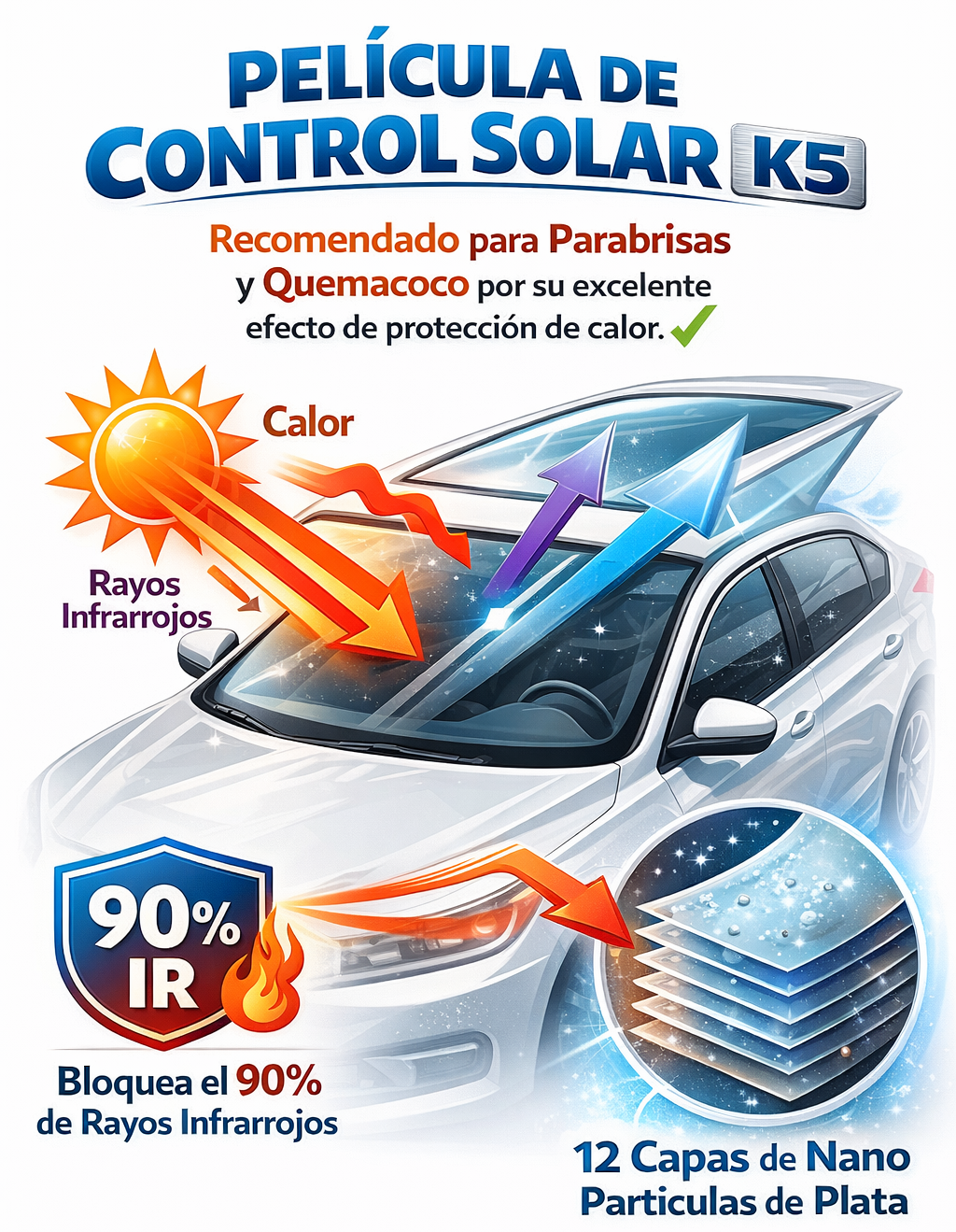 Película de control solar K5 - Imagen 4