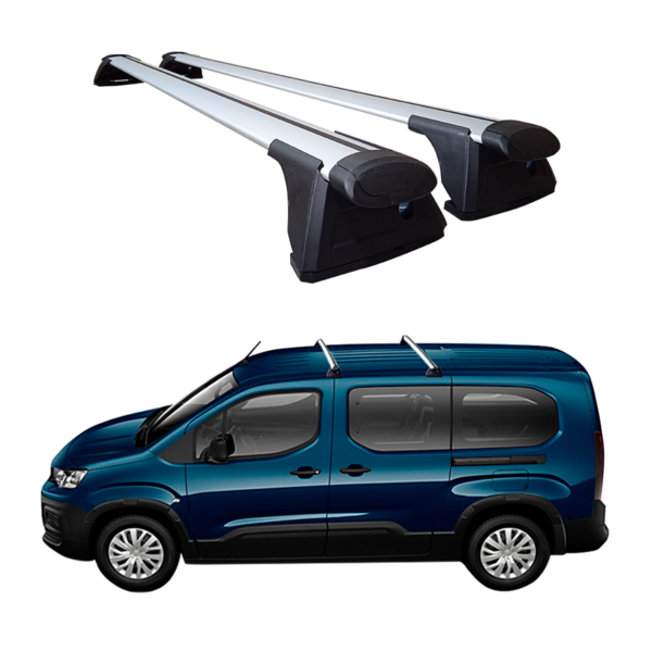 Barras transversales portaequipaje universales para toldos sin barras de 150cm