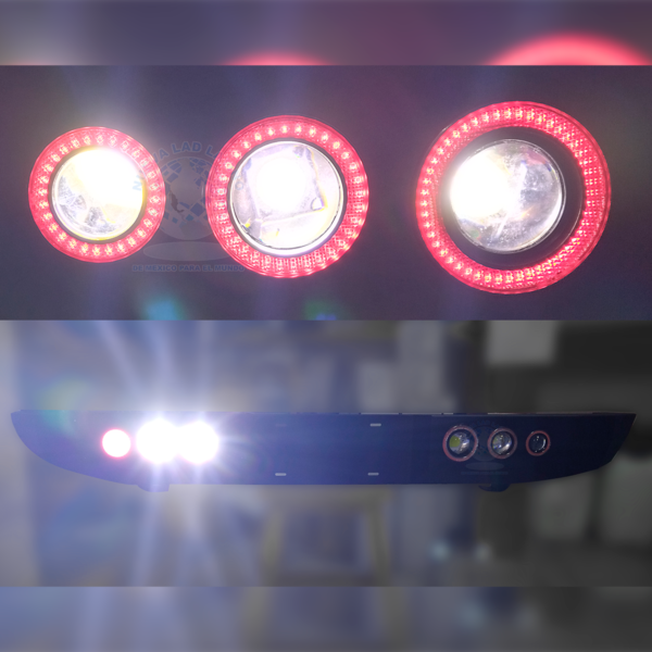 Defensa trasera metálica con LED's Sz Jimny 2021+ - Imagen 3