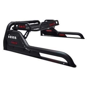 Roll bar de pasamanos con canastilla para Hilux 2021+ con logo 4x4