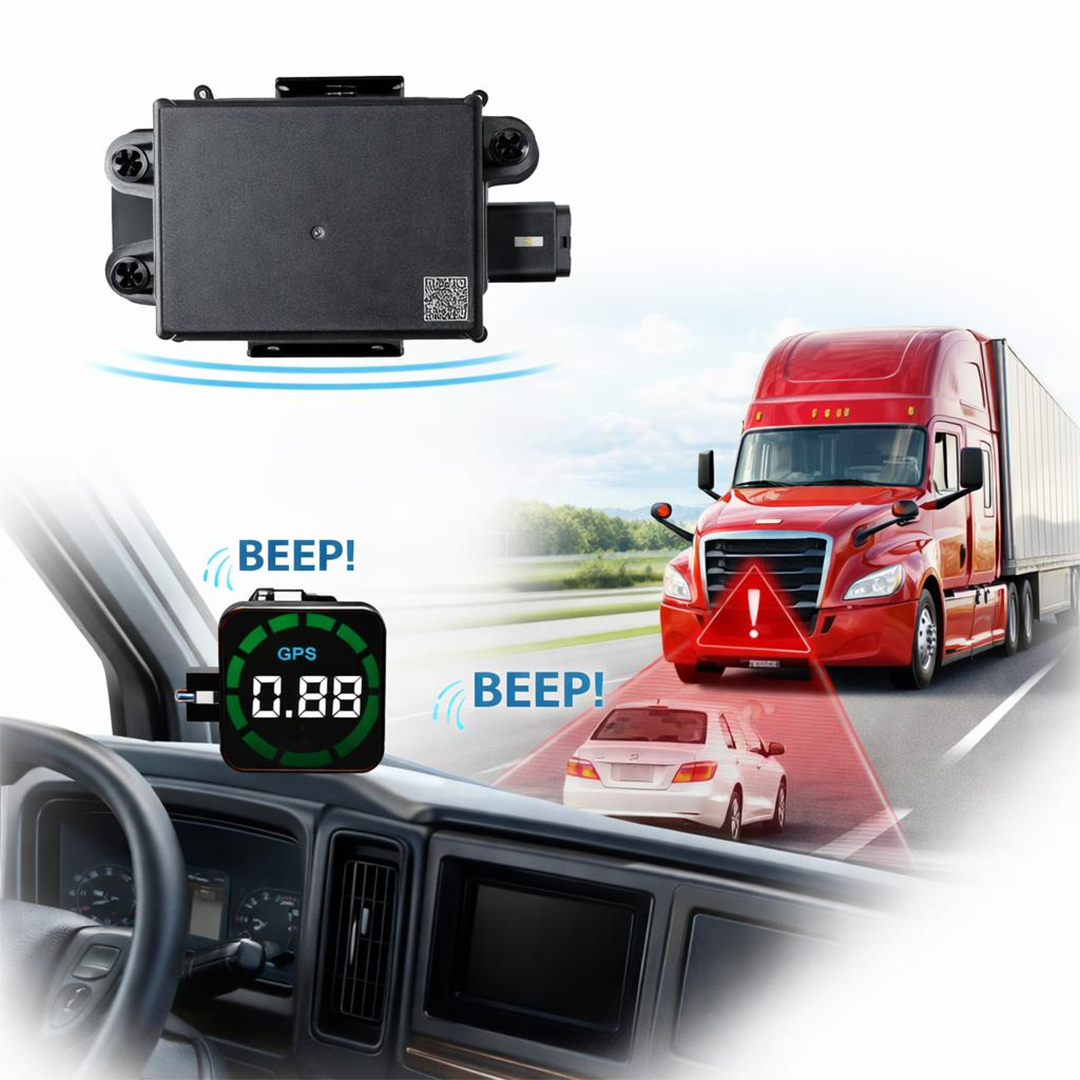 Sistema de advertencia de colisión frontal para Tractocamión