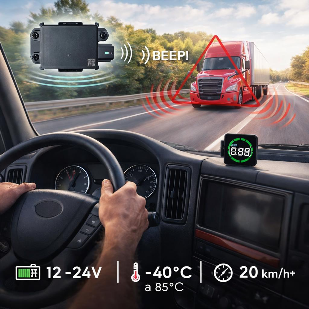 Sistema de advertencia de colisión frontal para Tractocamión - Imagen 4